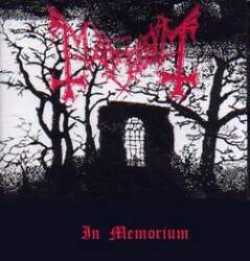 Mayhem (NOR) : In Memorium CD